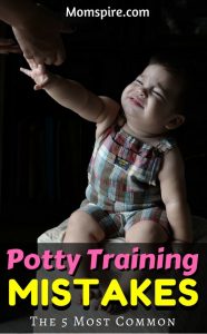 potty training mistakes