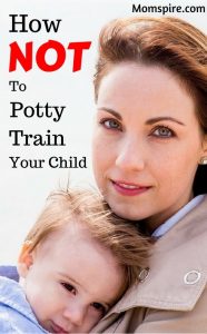 how not to potty train
